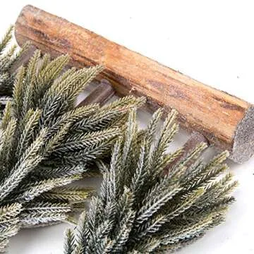 VGIA 3 Pack Mini Artificial Christmas Trees on a Wooden Base Silver Artificial Snow Flocked Christmas Trees for Christmas Centerpiece