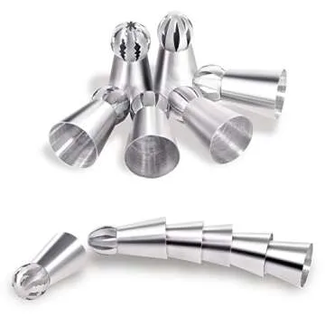 Hofumix Russian Piping Tips for Cake Decorating Kit