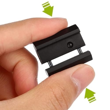 Acxico 3 pcs 11mm/10mm to 20mm/21mm Weaver Picatinny Scope Rail Mount Converter Adapter