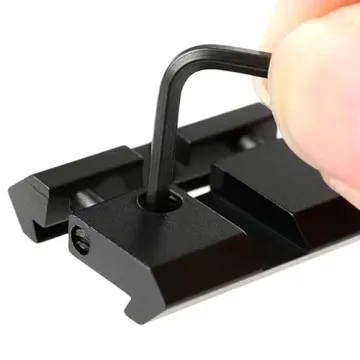 Acxico 3 pcs 11mm/10mm to 20mm/21mm Weaver Picatinny Scope Rail Mount Converter Adapter