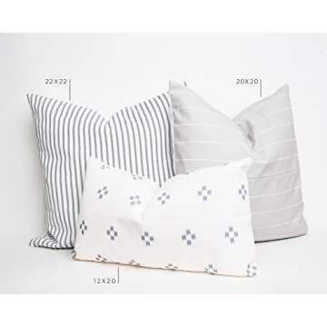 Modern Decorative Throw Pillow Covers Set of 3