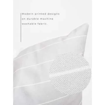 Modern Decorative Throw Pillow Covers Set of 3