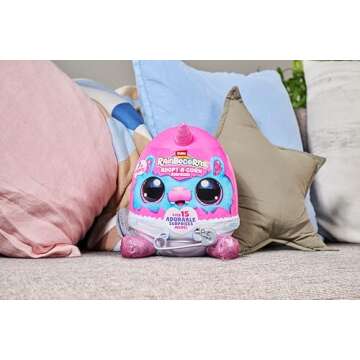 Adopt-A-Corn Surprise (Dalmatian) by ZURU Plush Toy, Collectible Plush, Baby, Surprise Eggs for Girls & Children