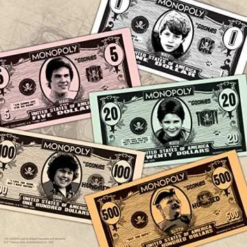 Goonies Monopoly Edition - 80s Adventure Classic Board Game