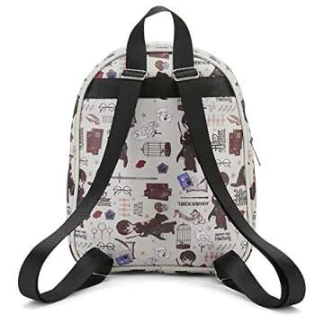 Harry Potter Magic Mini Purse Backpack with Icon Print