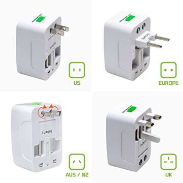 Universal Travel Adapter - Charge Any Device Anywhere