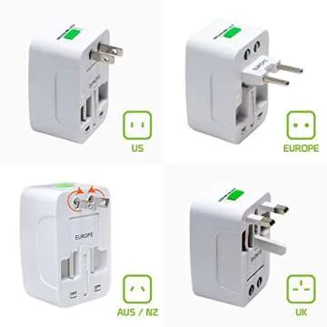 Universal Travel Adapter - Charge Any Device Anywhere