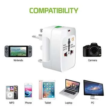 Universal Travel Adapter - Charge Any Device Anywhere