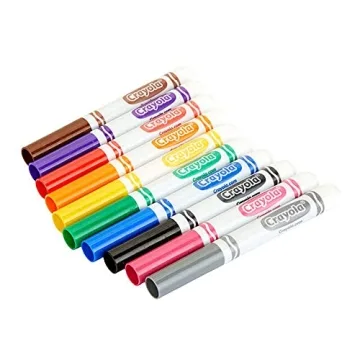 Crayola Broad Line Markers, Classic Colors, 10 Pack