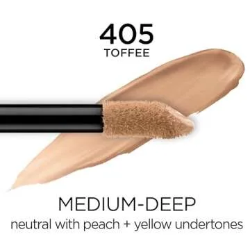 L’Oréal Paris Makeup Infallible Full Wear Waterproof Matte Concealer - Toffee, Full Coverage, 0.3...