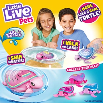 Little Live Pets Turtle - Interactive Bath and Pool Toy