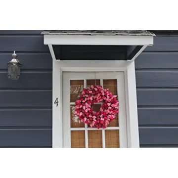 Elegant Pink Medley Tulip Wreath for Any Occasion
