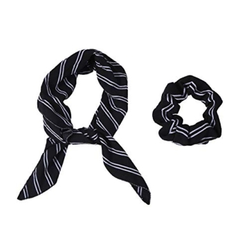 Stylish Scarf Scrunchies for Thick Hair - 6 Pack