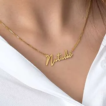 Name necklace personalized, custom necklace for women, Jewelry gifts, custom gifts, custom name, custom gifts for boyfriend, name necklace personalized