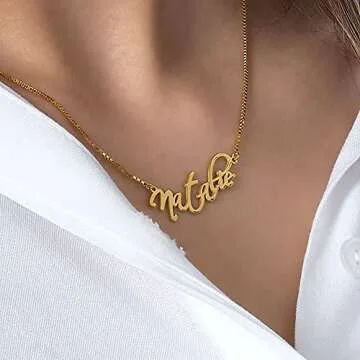 Name necklace personalized, custom necklace for women, Jewelry gifts, custom gifts, custom name, custom gifts for boyfriend, name necklace personalized