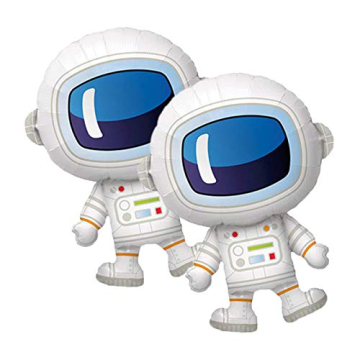 Adorable Astronaut 37" Foil Balloons - Perfect for Parties