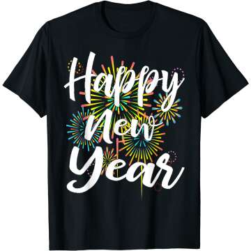 2023 New Year's Eve Fireworks T-Shirt Gift Idea