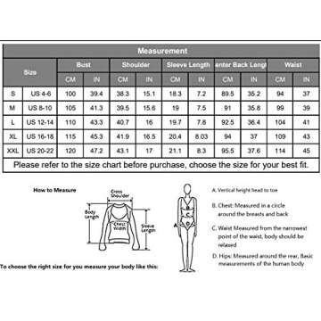 Samring Women's Nightgown Button Down Sleepshirt Long Sleeve Nightshirt Boyfriend Notch Collar Sleepwear Black S