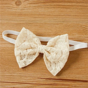 Charming Baby Girl Lace Romper with Headband Set