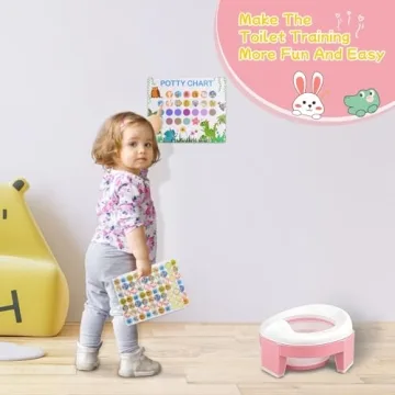 MCGMITT Portable Potty Seat Travel Toddler Potty