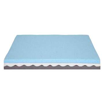 Wag Brands Sealy Lux Pet Dog Bed | Quad Layer Technology with Memory Foam, Orthopedic Foam, and Cooling Energy Gel. Machine Washable Cover. Large, Modern Gray (Max Large)