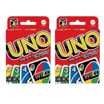 UNO Classic 2-Pack for Endless Family Fun and Games