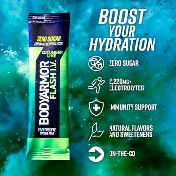 BODYARMOR Cucumber Lime Electrolyte Packets - 6 Count