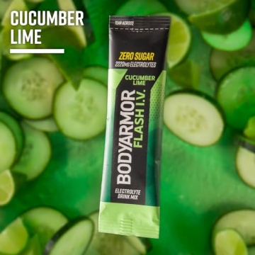 BODYARMOR Cucumber Lime Electrolyte Packets - 6 Count
