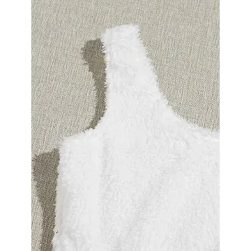 SweatyRocks Women's Fuzzy Pajama Set - Cozy Loungewear