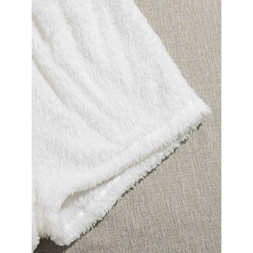 SweatyRocks Women's Fuzzy Pajama Set - Cozy Loungewear