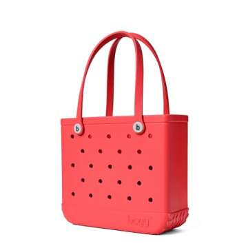 BOGG BAG Small Waterproof Washable Tote for Beach Boat Pool Work Sports 15x13x5.25 - Lightweight Cut...