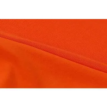 Meladyan Women Sexy Long Sleeve Mesh Crop Top Open Front Cover Up Spaghetti Strap Slim Fit Corset Cami 2 Pieces Clubwear Orange