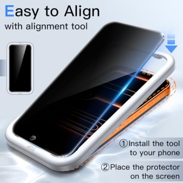 JETech Privacy Protector for iPhone 17 Pro Max 6.9-Inch