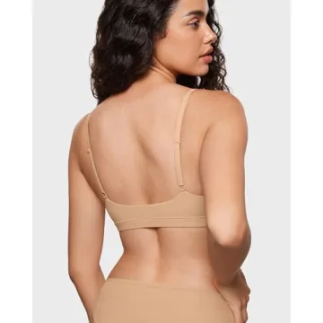 INLYRIC Inbarely Soft Plunge Bralette for Ultimate Comfort