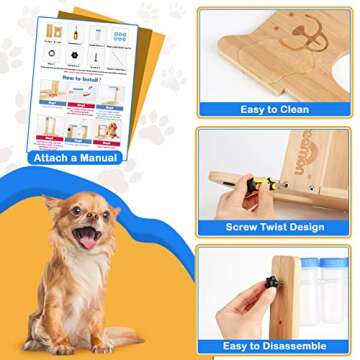 Dog Puzzle Toys | Interactive Dog Toy for Large Medium Small Dogs | Dog Treat Dispenser for IQ Training and Mental Stimulation | Pet Anxiety Relief &Slow Feeder Toy Gifts for Puppy