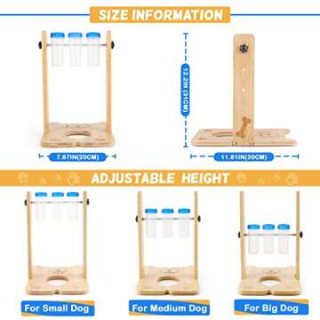 Dog Puzzle Toys | Interactive Dog Toy for Large Medium Small Dogs | Dog Treat Dispenser for IQ Training and Mental Stimulation | Pet Anxiety Relief &Slow Feeder Toy Gifts for Puppy