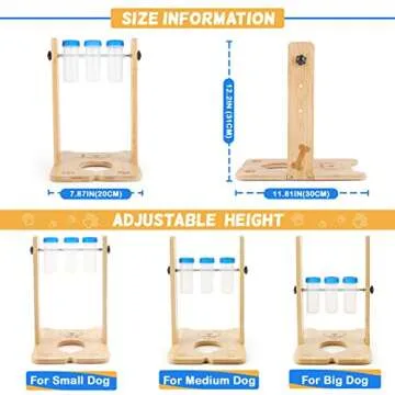 Dog Puzzle Toys | Interactive Dog Toy for Large Medium Small Dogs | Dog Treat Dispenser for IQ Training and Mental Stimulation | Pet Anxiety Relief &Slow Feeder Toy Gifts for Puppy