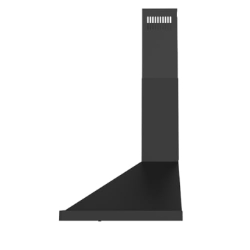 COSMO 30" Ducted Wall Mount Range Hood - Matte Black