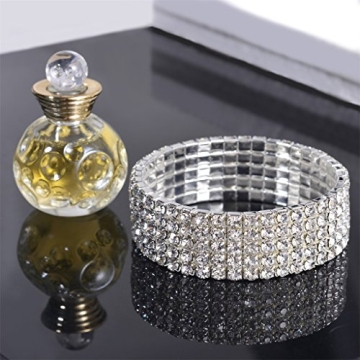 Sparkling Rhinestone Stretch Bracelet for Every Occasion
