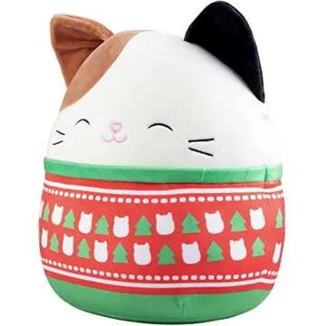 Squishmallows Cam The Cat 10-Inch Plush Toy Christmas Gift