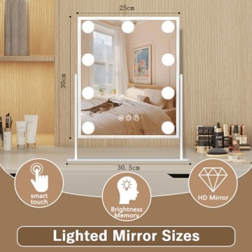 Hansong LED Vanity Mirror for Flawless Makeup Application