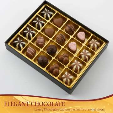 CARIANS Luxury Chocolate Gift Box - 20 Premium Pieces