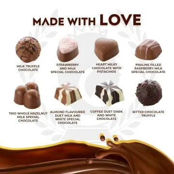 CARIANS Luxury Chocolate Gift Box - 20 Premium Pieces