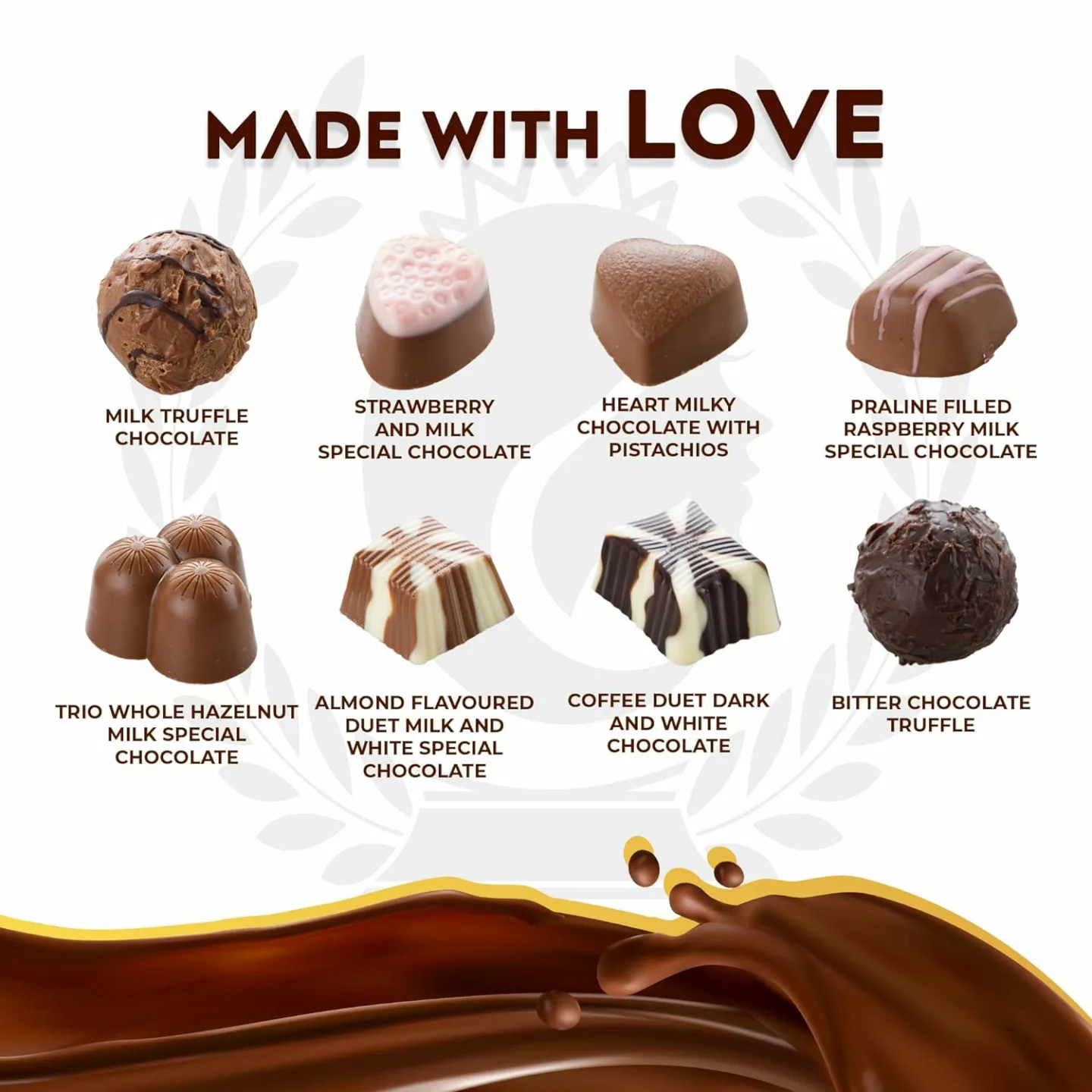 CARIANS Luxury Chocolate Gift Box - 20 Premium Pieces