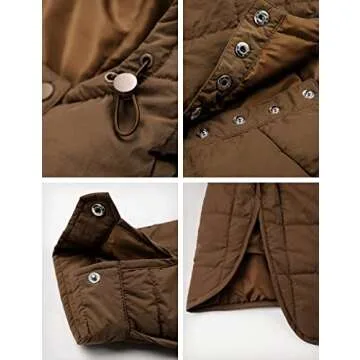 Freyhem Women's Stylish Pullover Puffer Jacket