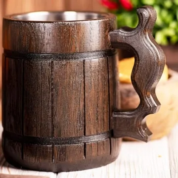 WildMugs Lord Rings Green Dragon Beer Mug - Unique Tankard