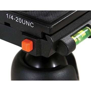 Vanguard Alta Pro 263AB 100 Aluminum Tripod with SBH-100 Ball Head for Sony, Nikon, Canon DSLR Cameras, Black