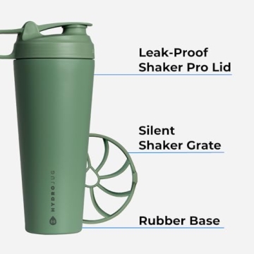 HydroJug Stainless Steel Shaker Cup - Versatile & Insulated