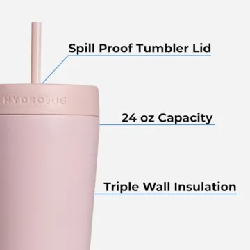 HydroJug Stainless Steel Shaker Cup - Versatile & Insulated