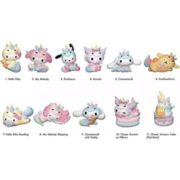 Hello Kitty Series 4 3D Foam Bag Clip Random Surprise